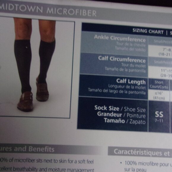 Sigvaris Compression Medical Stockings Men's Size ML - Picture 6 of 7
